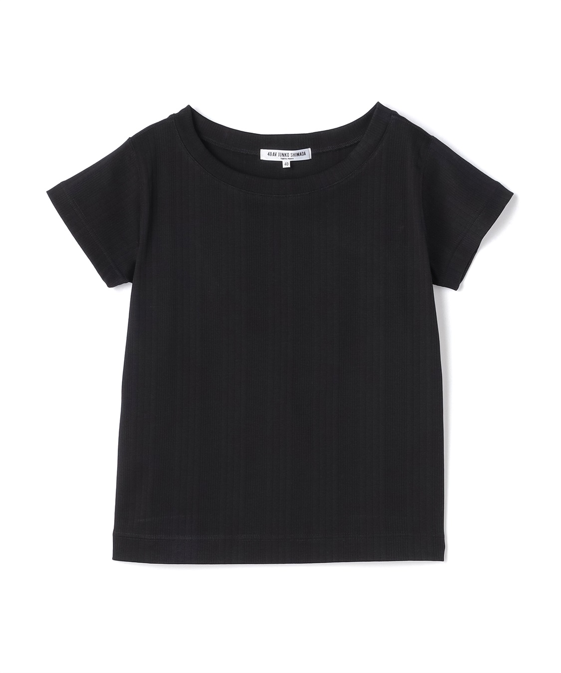 49AV JUNKO SHIMADA 【TIME SALE】リブミックスTシャツ_variation_1