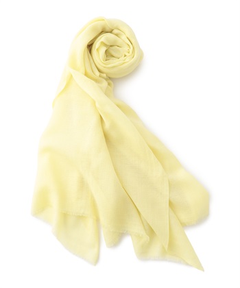 無地ストール(クリーム-フリー)