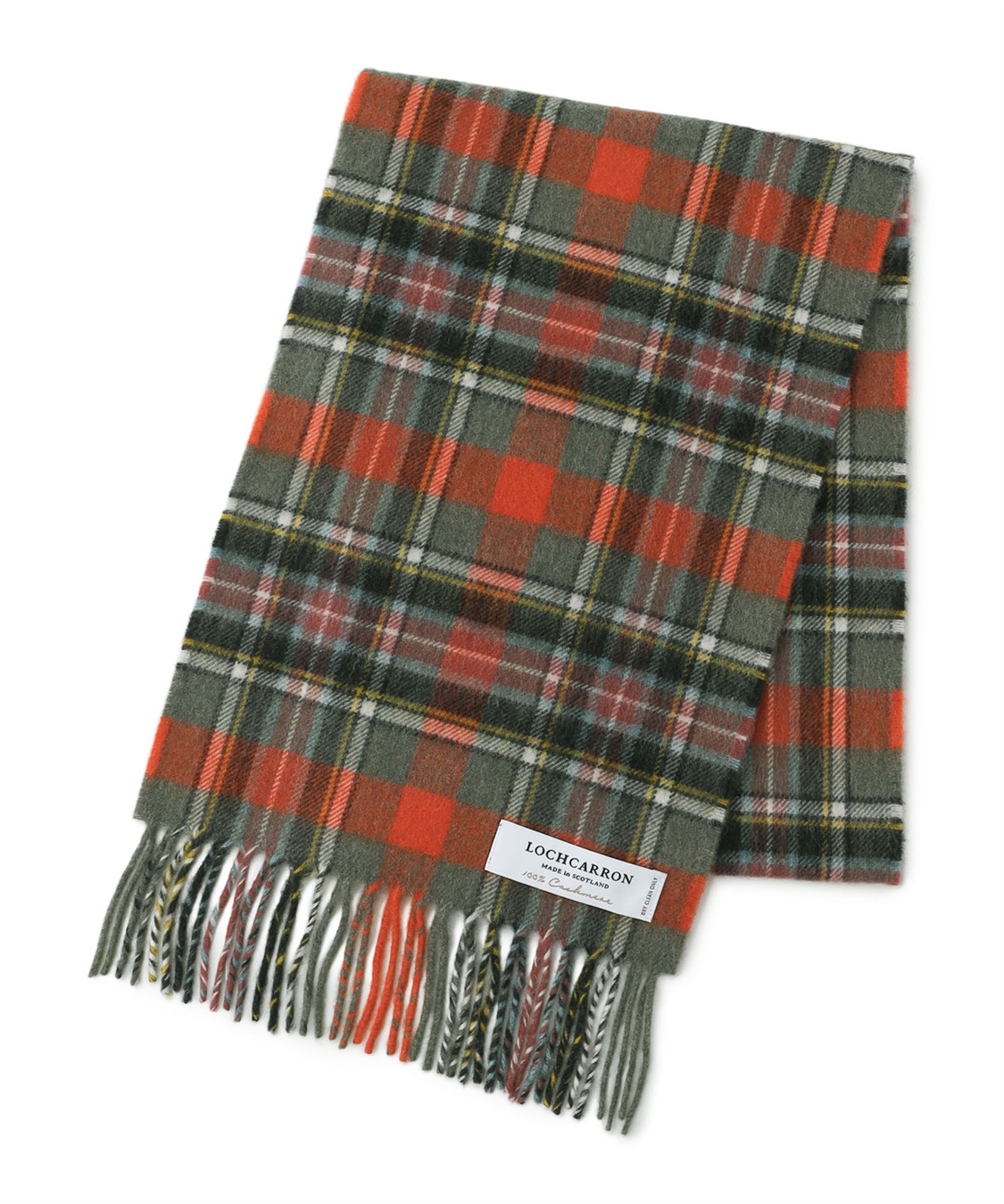 CHRISTMAS SALE】ロキャロンカシミアチェック柄マフラー 49AV JUNKO