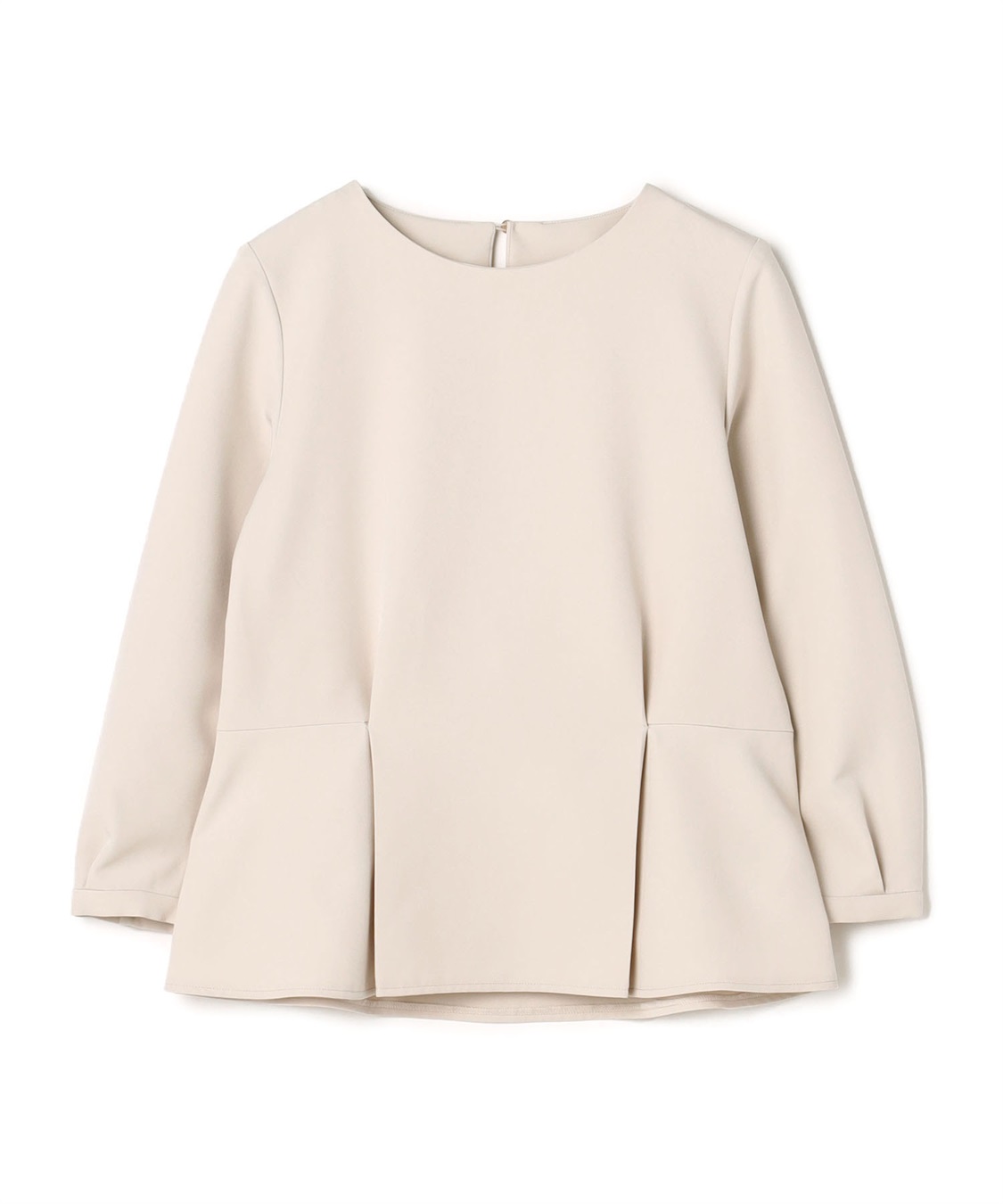 CROSS FUNCTION 《洗える・ストレッチ・シワになりにくい》正解 ペプラムブラウス【CF/クロスファンクション】_variation_1