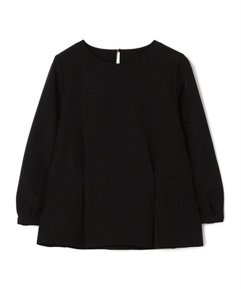 CROSS FUNCTION 《洗える・ストレッチ・シワになりにくい》正解 ペプラムブラウス【CF/クロスファンクション】_variationthumb_2