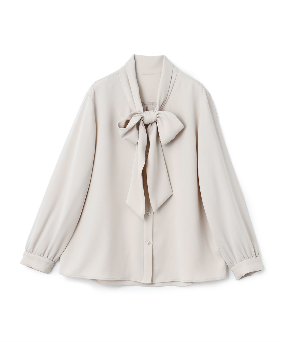 CROSS FUNCTION 《洗える》正解 リボンボウタイブラウス【CF/クロスファンクション】_variation_1