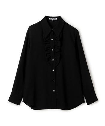 49AV JUNKO SHIMADA 【TIME SALE】フリル付きサテンシャツ_variationthumb_1