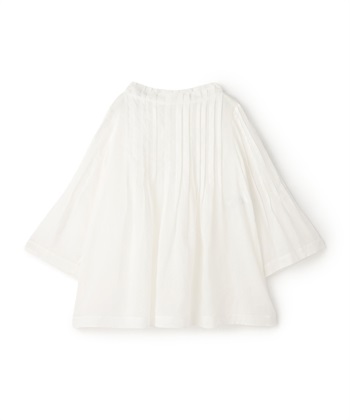 タックブラウス(オフホワイト-9号)