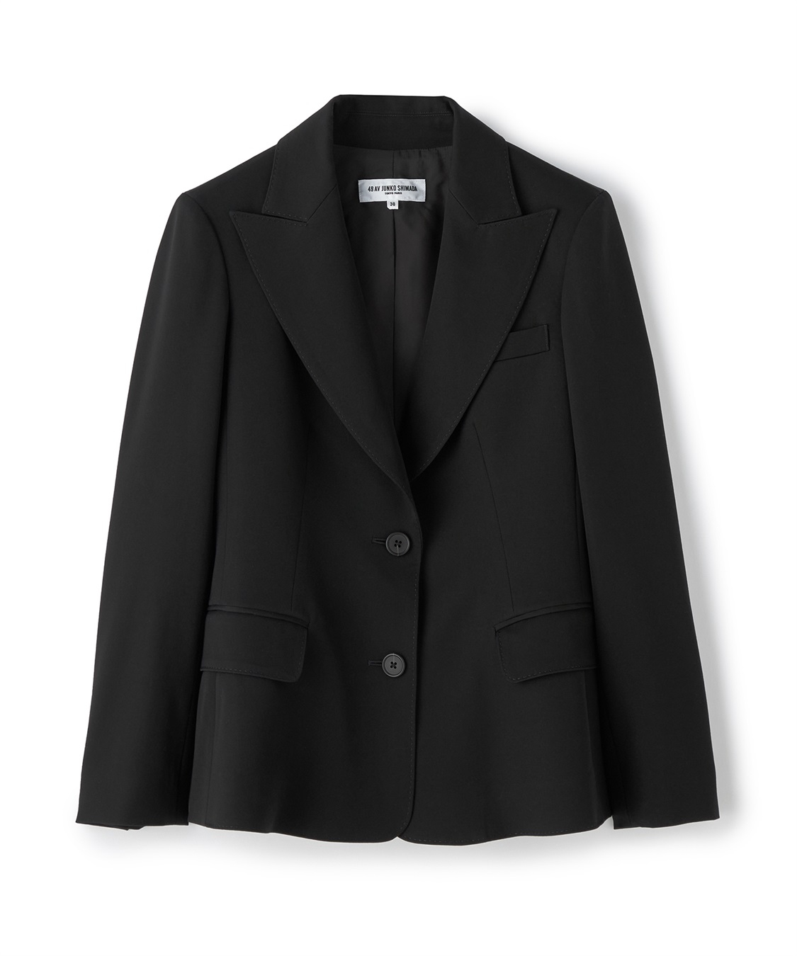 49AV JUNKO SHIMADA 【TIME SALE】ピークドラペルジャケット_variation_1