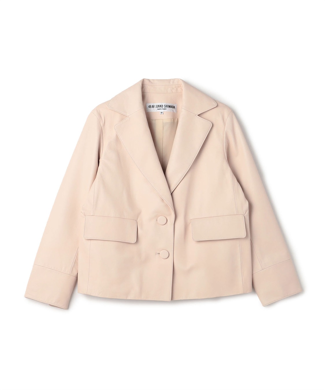 49AV JUNKO SHIMADA 【TIME SALE】ゴートレザージャケット_variation_2