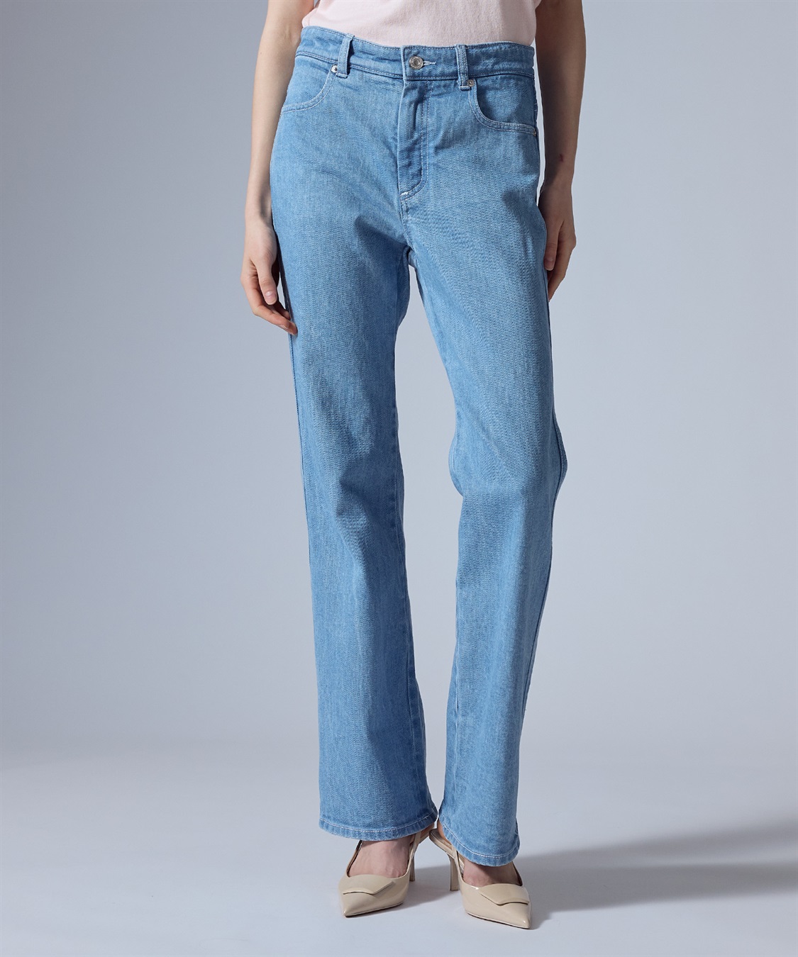 BLACK FRIDAY】デニムストレートパンツ 49AV JUNKO SHIMADA｜クロス