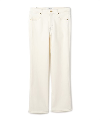 デニムストレートパンツ(オフホワイト-7号)