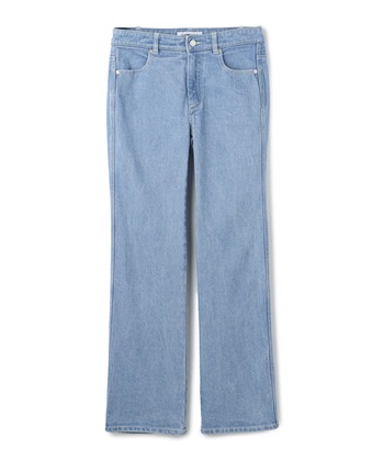 デニムストレートパンツ(サックス-7号)