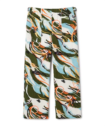 マーメイドプリントパンツ(グリーン-9号)