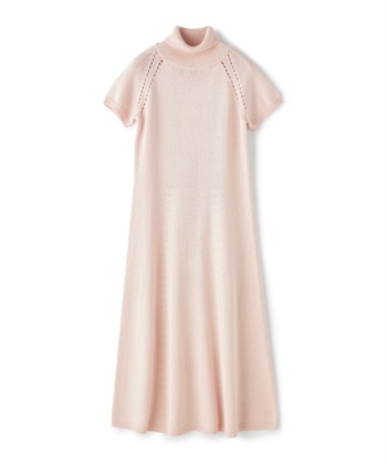 49AV JUNKO SHIMADA 【TIME SALE】ブライトレーヨンタートルニットワンピース_variationthumb_2