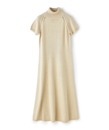 49AV JUNKO SHIMADA 【TIME SALE】ブライトレーヨンタートルニットワンピース_variationthumb_3