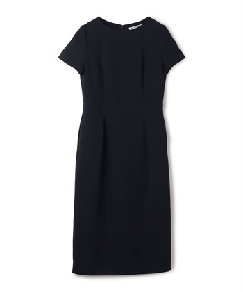 コンパクトスリーブワンピース(ネイビー-9号)