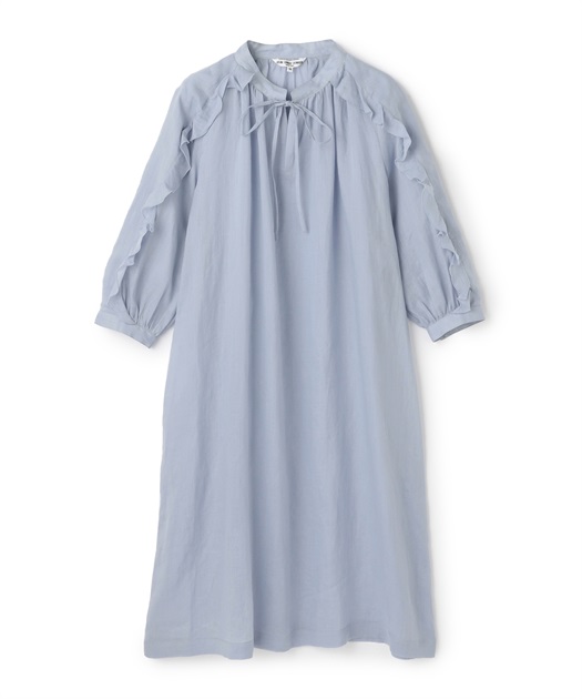 透かし柄×スカラップニットワンピース 49AV JUNKO SHIMADA