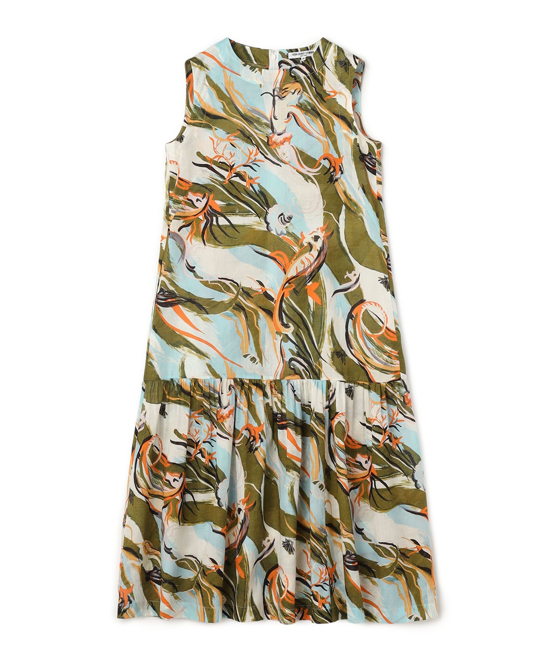 24時間限定 FLASH SALE】プリント柄コットンローンワンピース 49AV