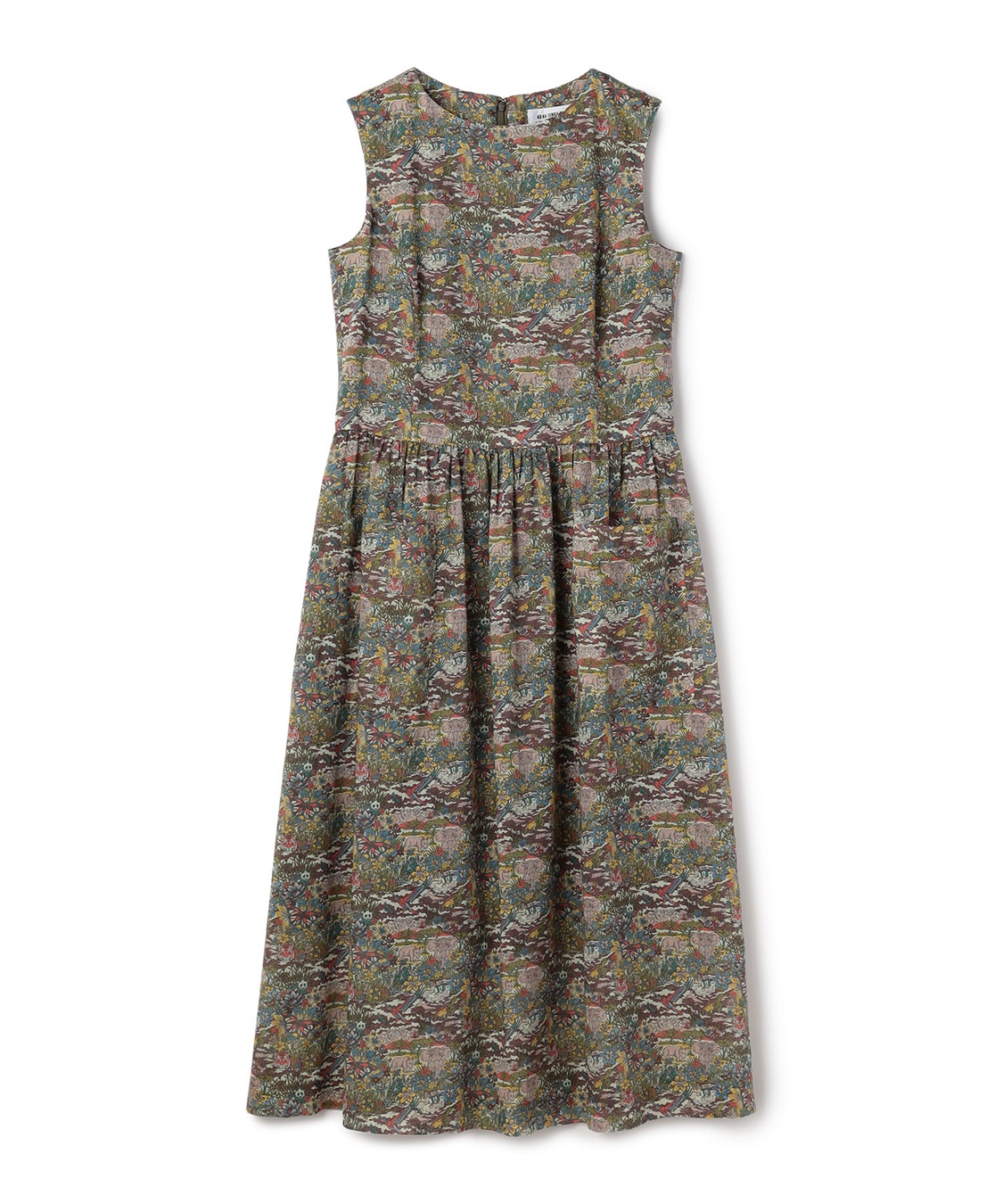 49AV JUNKO SHIMADA リバティ柄ワンピース_variation_1