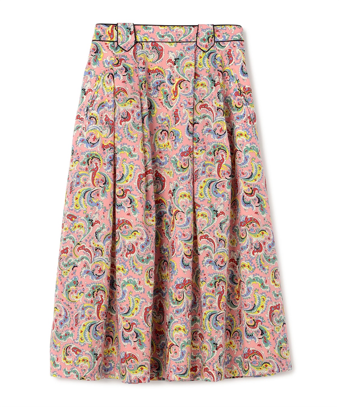 TIME SALE】ペイズリープリントスカート 49AV JUNKO SHIMADA