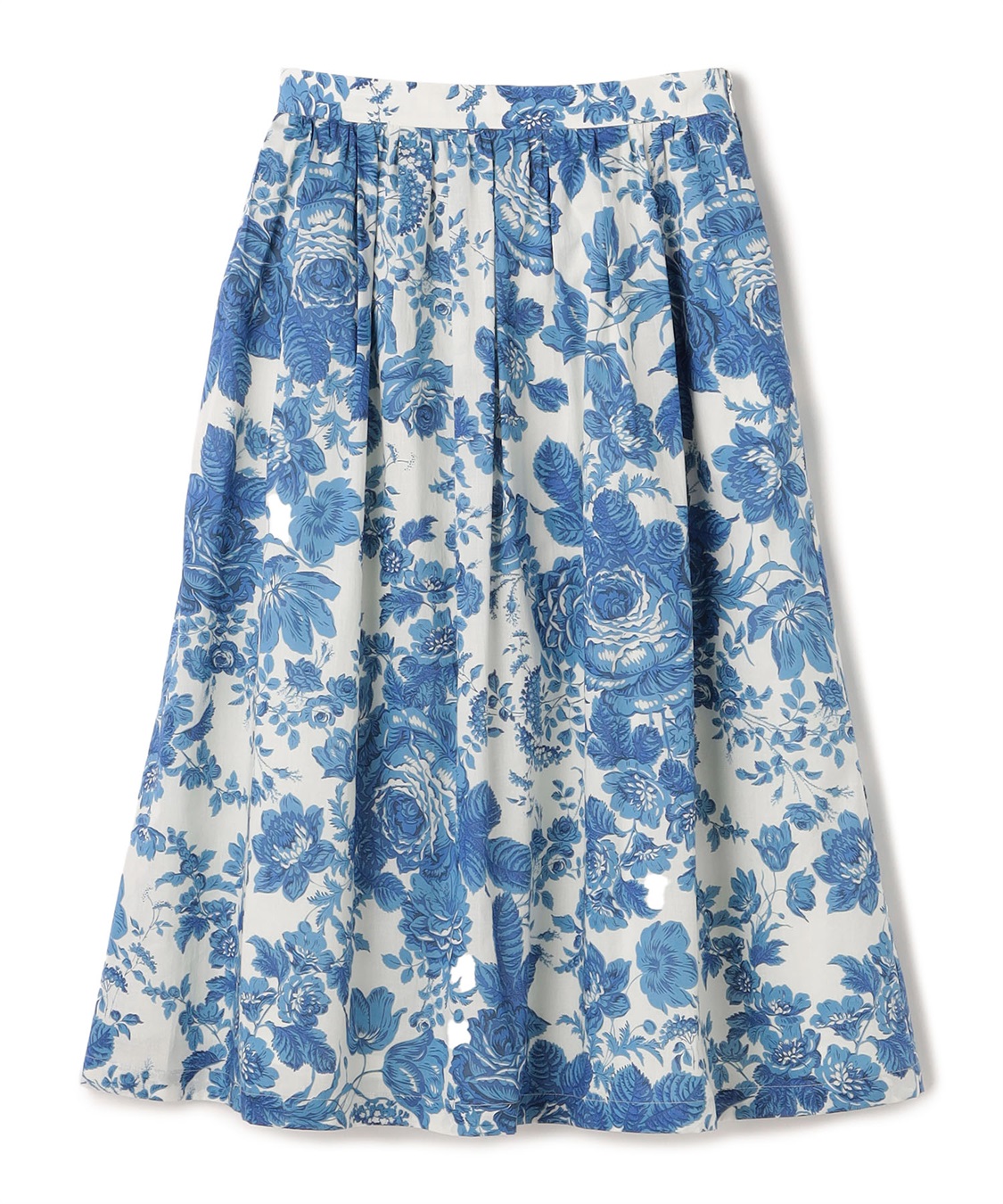 49AV JUNKO SHIMADA フラワープリントフレアースカート_variation_1