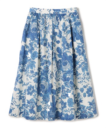 49AV JUNKO SHIMADA フラワープリントフレアースカート_variationthumb_1