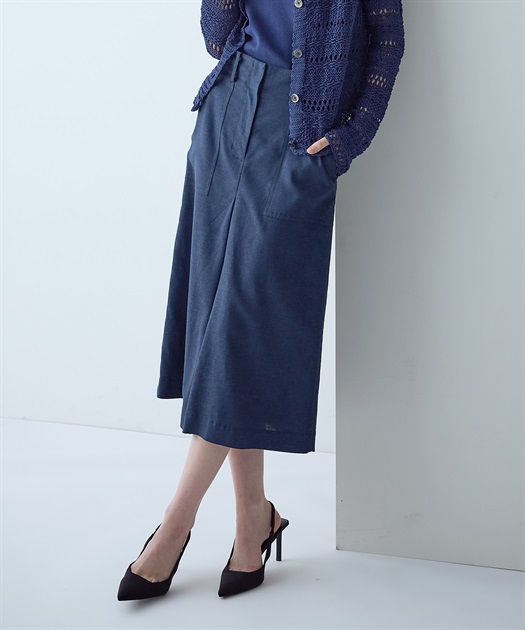 TRESS刺繍スカート 49AV JUNKO SHIMADA｜クロスプラス公式通販サイト