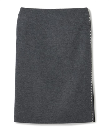 49AV JUNKO SHIMADA ウールジャージー配色ステッチタイトスカート_variationthumb_1