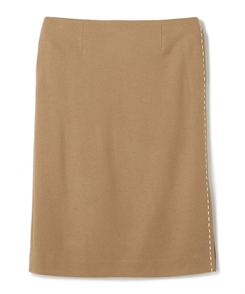 49AV JUNKO SHIMADA ウールジャージー配色ステッチタイトスカート_variationthumb_3