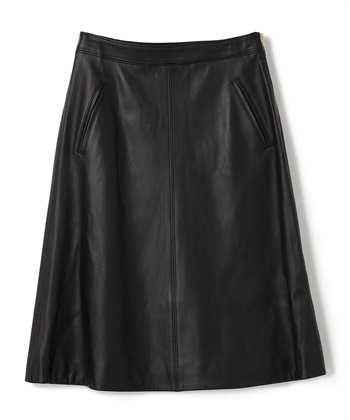 49AV JUNKO SHIMADA ゴートレザーフレアスカート_variationthumb_1