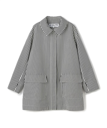 グログランストライプコート(ブラック-9号)