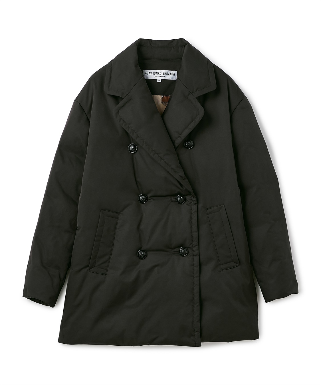 49AV JUNKO SHIMADA Wボタンストレッチダウンジャケット_variation_2