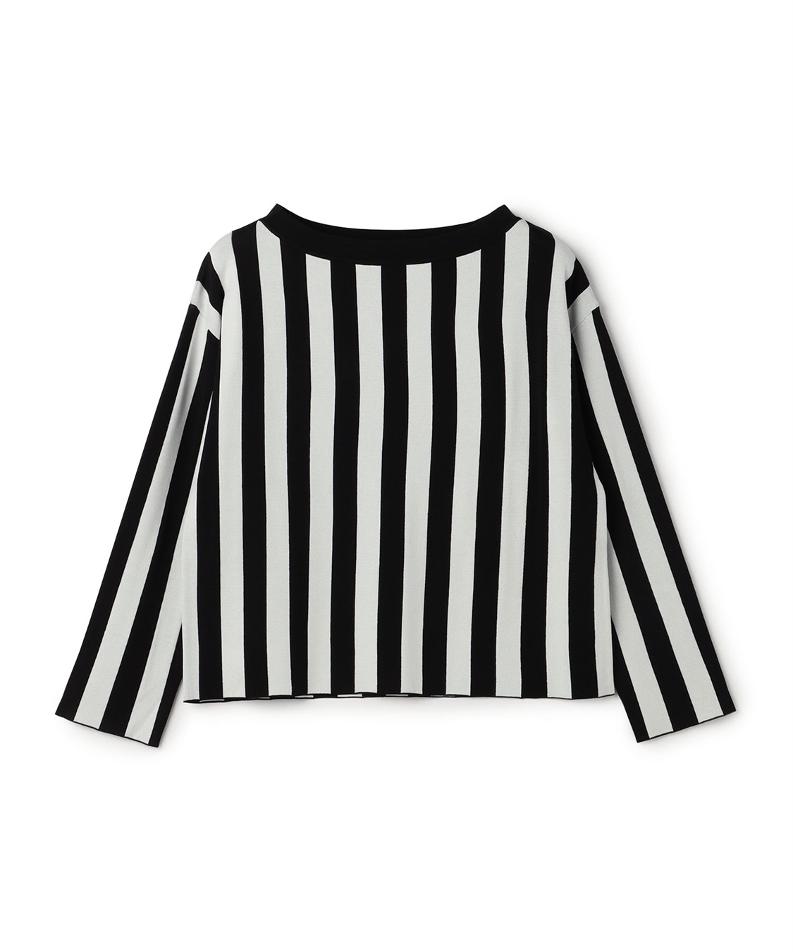 49AV JUNKO SHIMADA 【TIME SALE】ストライプ柄ボートネックニット_variation_1