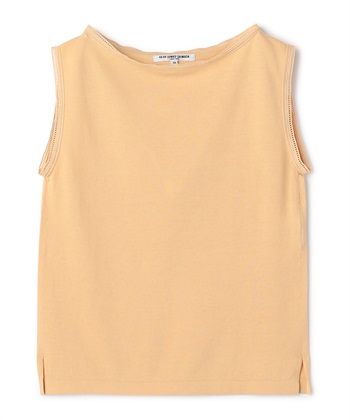 コットンノースリーブニット(ベージュ-9号)