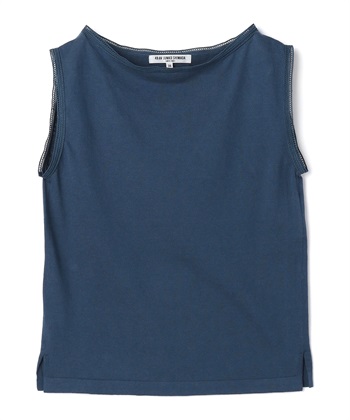 コットンノースリーブニット(ブルーグレー-9号)