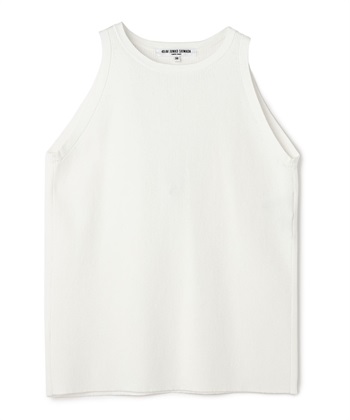 細リブベーシックタンクトップ(オフホワイト-9号)