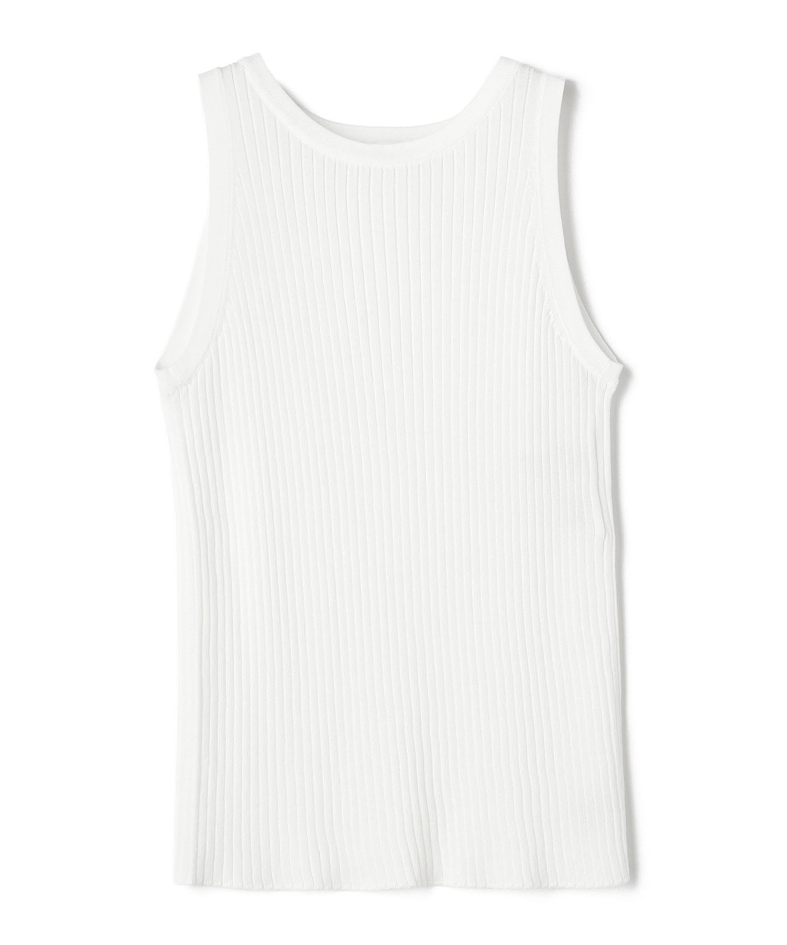 49AV JUNKO SHIMADA レーヨン混リブニットタンクトップ_variation_1