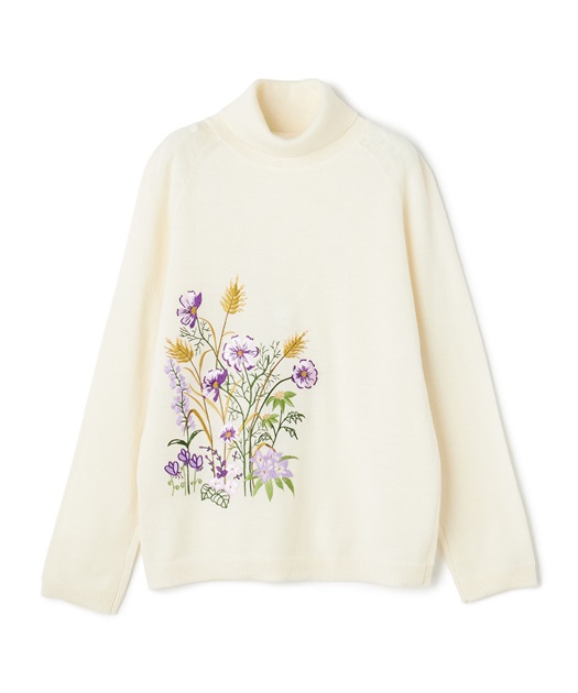 フラワー刺しゅうブラウス 49AV JUNKO SHIMADA｜クロスプラス公式通販