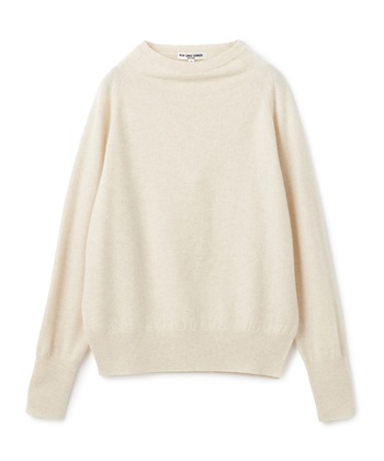 オフハイネックカシミヤニット(オフベージュ-9号)