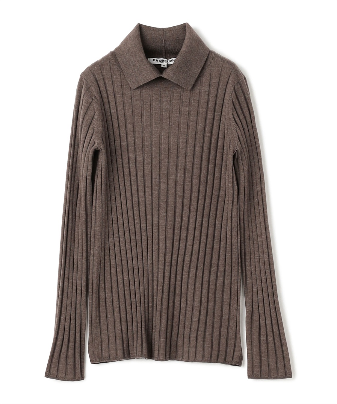 49AV JUNKO SHIMADA キャッシュウール衿付きニット_variation_3