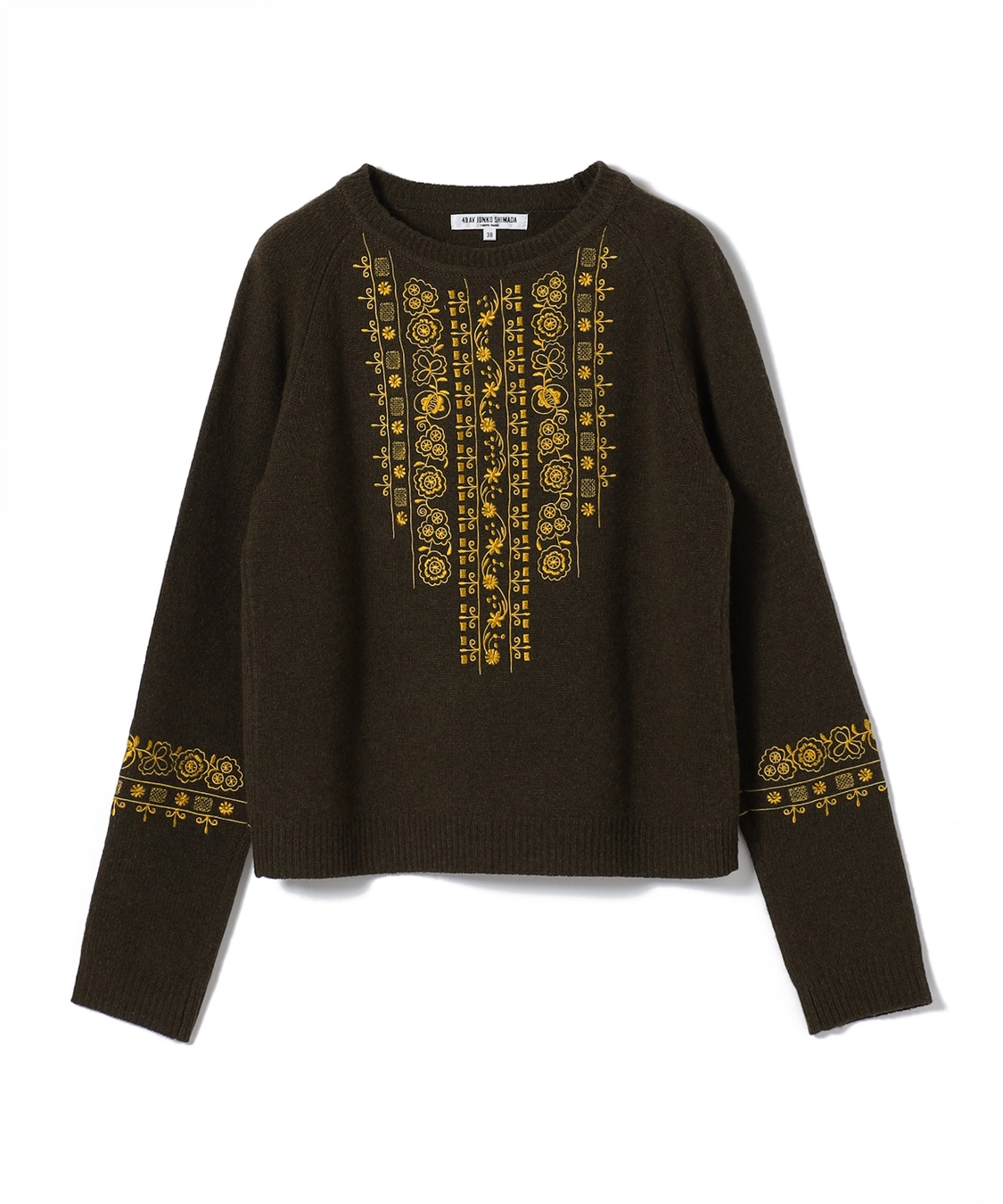 もさまオーダー分！ エンブロイダリーニットプルオーバー 49AV JUNKO SHIMADA