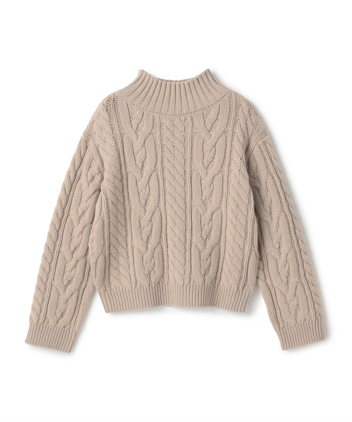 49AV JUNKO SHIMADA 【YEAR END SALE】ケーブル編みハイネックニット_variation_1