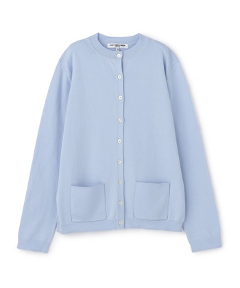 【WEB限定】コットンカーディガン(スカイブルー-9号)