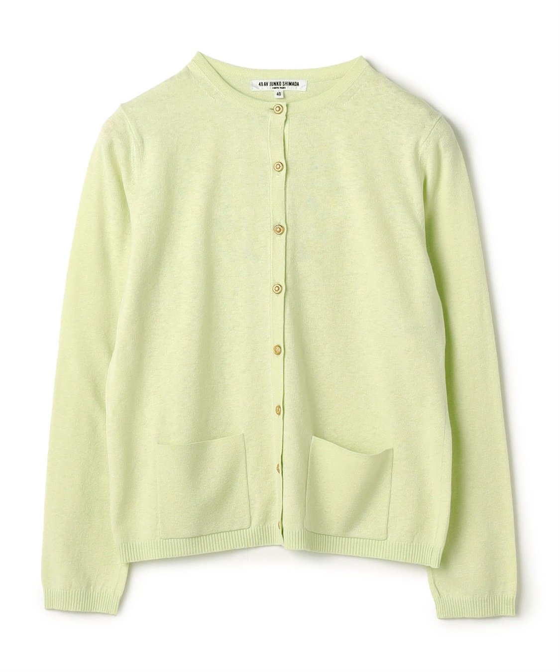 クルーネックカーディガン 49AV.junko shimada｜クロスプラス