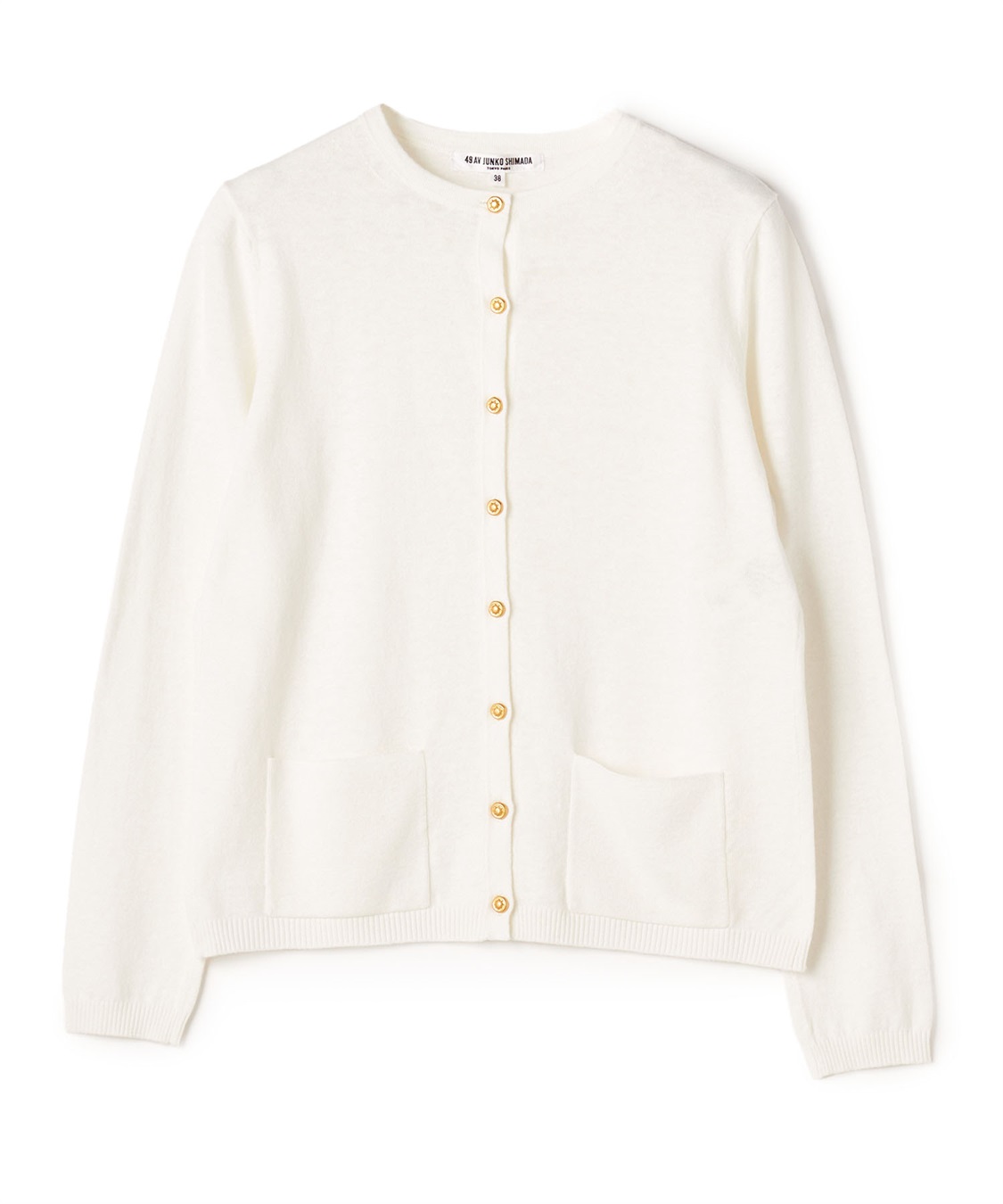 クルーネックカーディガン 49AV.junko shimada｜クロスプラス