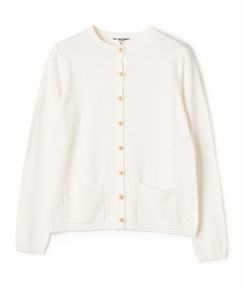 【24時間限定 FLASH SALE】クルーネックカーディガン(オフホワイト-9号)