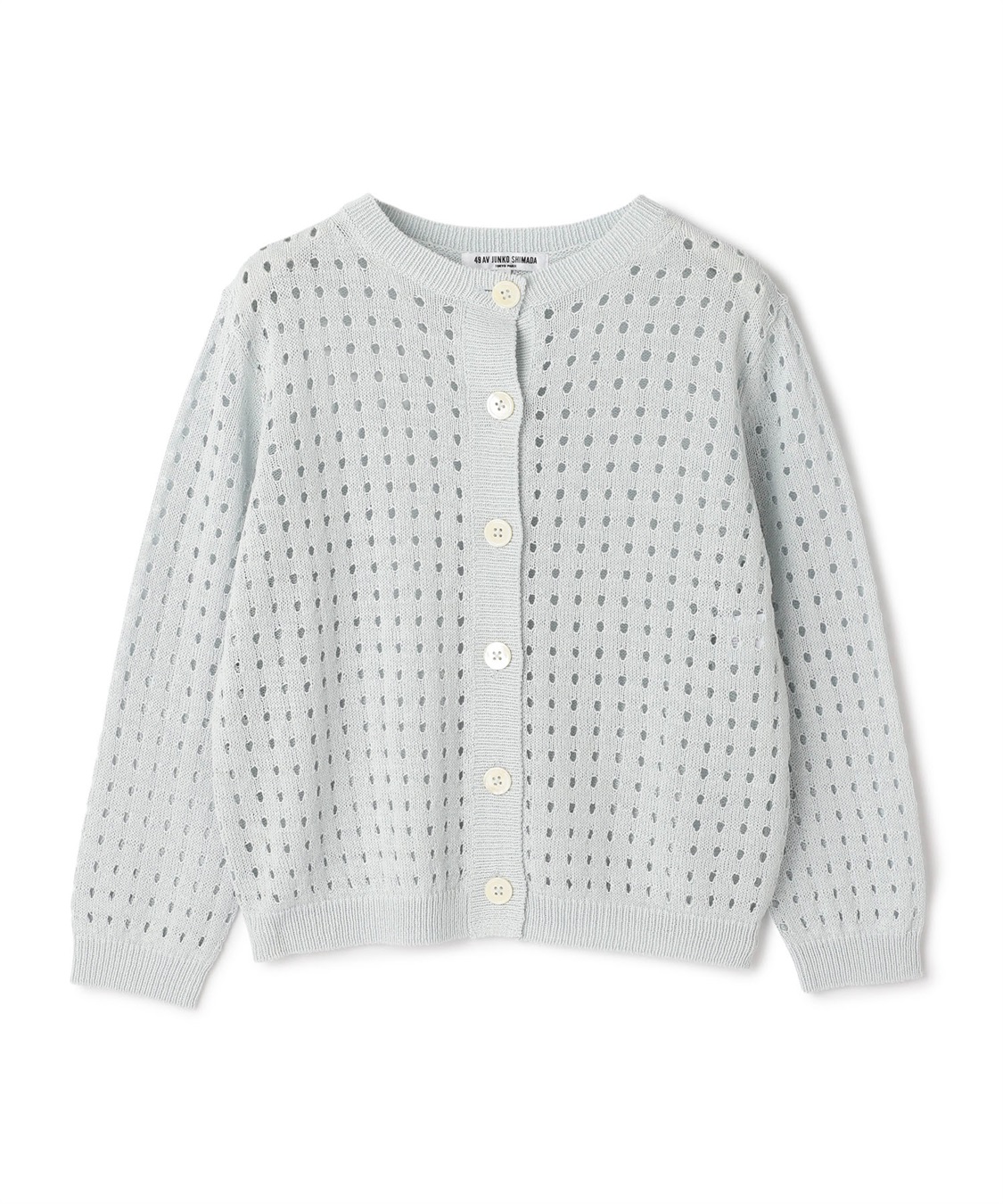 TIME SALE】メッシュニットカーディガン 49AV JUNKO SHIMADA｜クロス