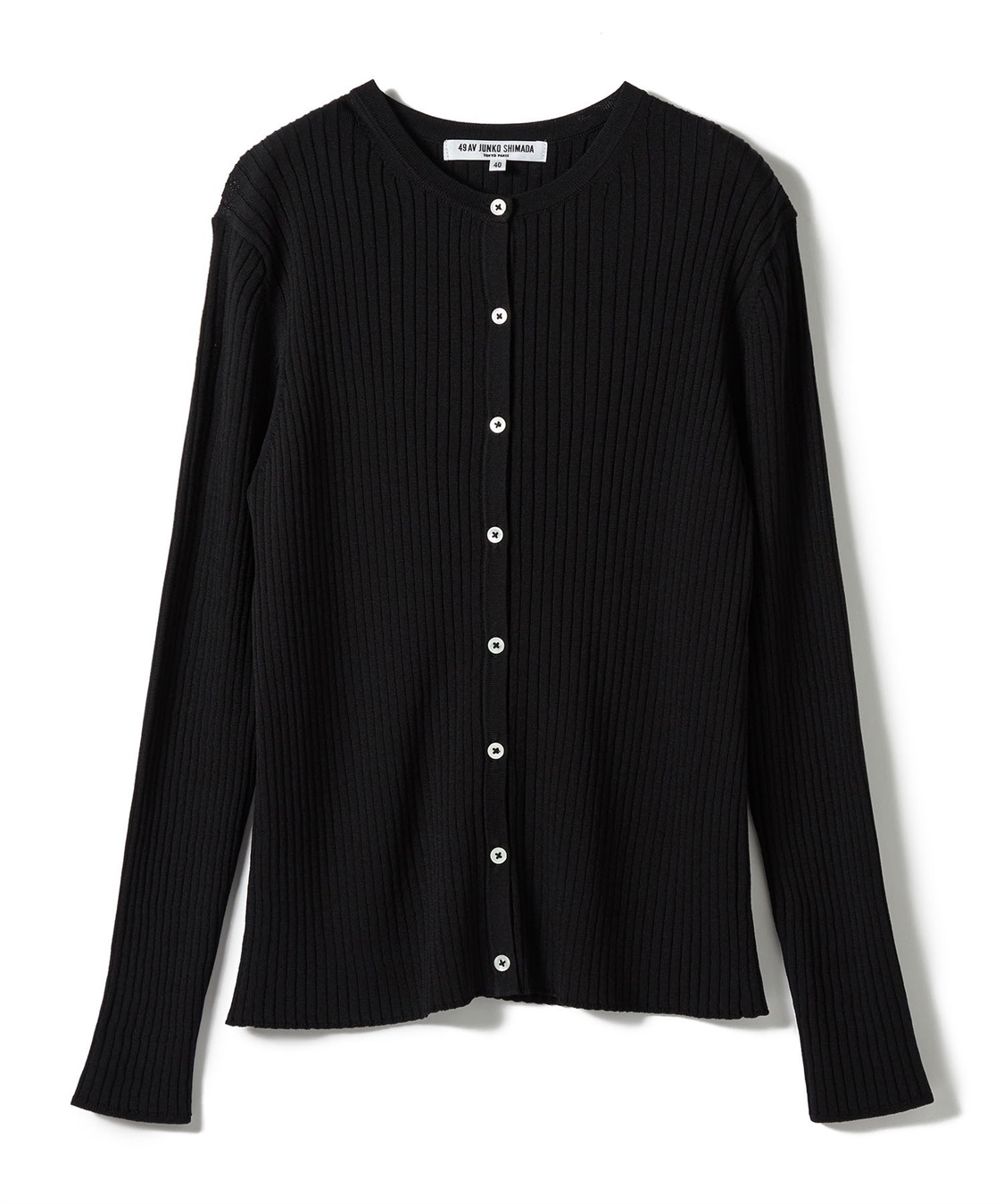 49AV JUNKO SHIMADA クルーネックカーディガン_variation_2