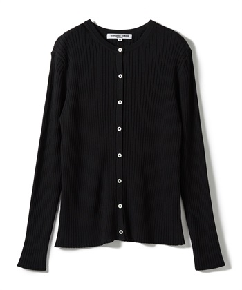 【24時間限定 FLASH SALE】クルーネックカーディガン(ブラック-9号)