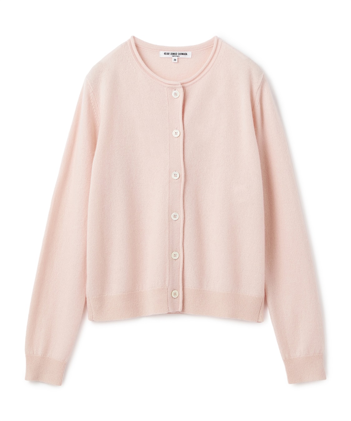 49AV JUNKO SHIMADA クルーネックカシミヤカーディガン_variation_2