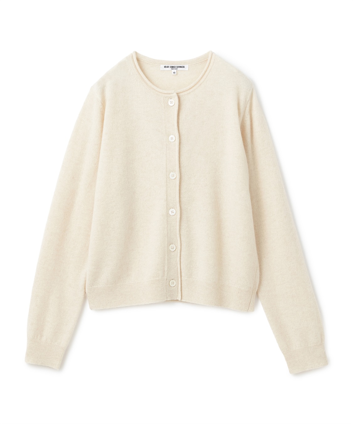 49AV JUNKO SHIMADA クルーネックカシミヤカーディガン_variation_3