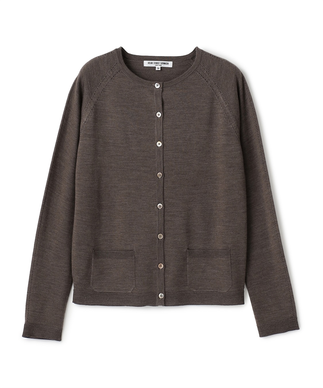 49AV JUNKO SHIMADA クルーネックカーディガン_variation_3