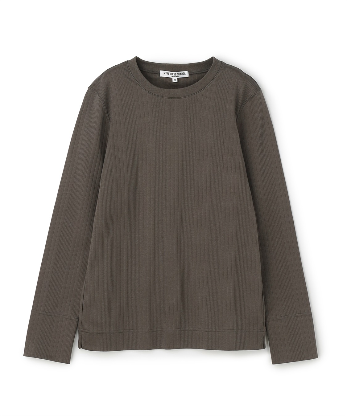 49AV JUNKO SHIMADA ランダムリブ編みプルオーバー長袖トップス_variation_1